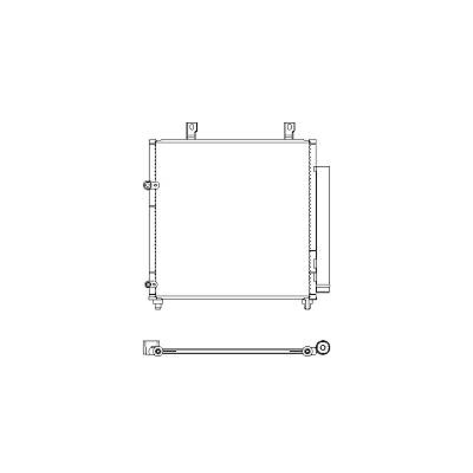 KONDENSATOR passend für MITSUBISHI Space Star 12-> 7812A339